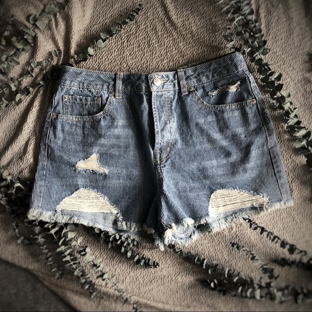 Forever 21 Distressed Shorts